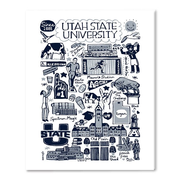 Julia Gash Utah State Folder